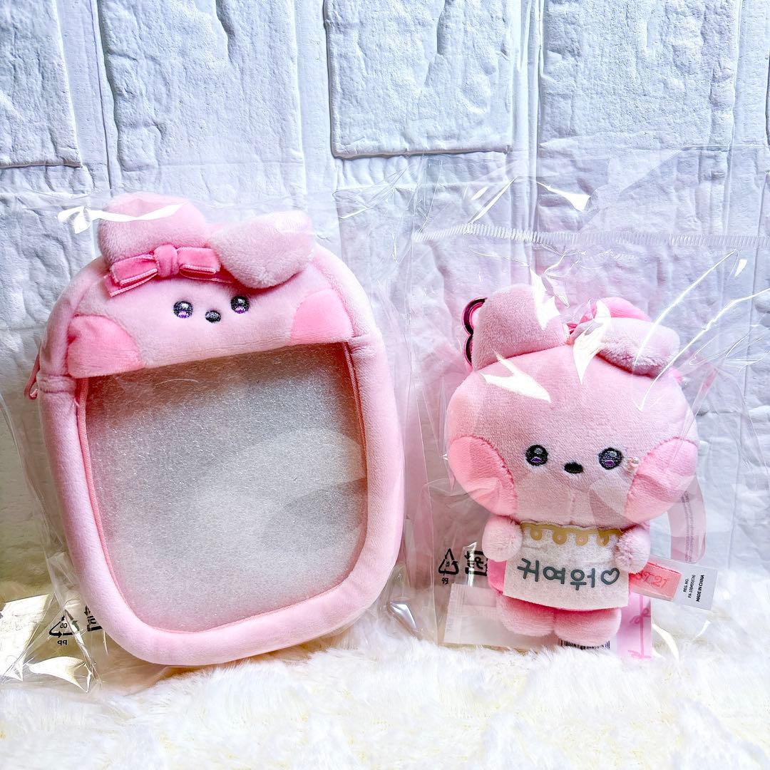 BT21 COOKY RIBBONED YOU ぬいぐるみキーリング ポーチ