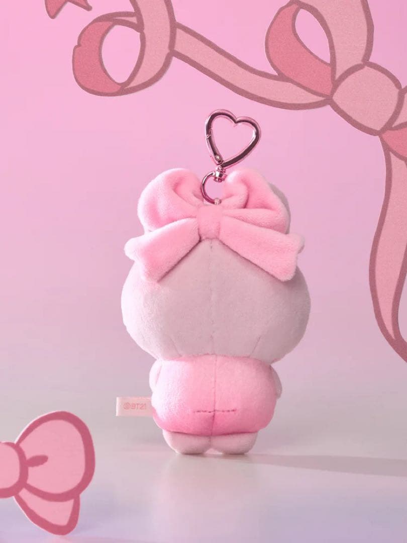 BT21 COOKY RIBBONED YOU ぬいぐるみキーリング ポーチ