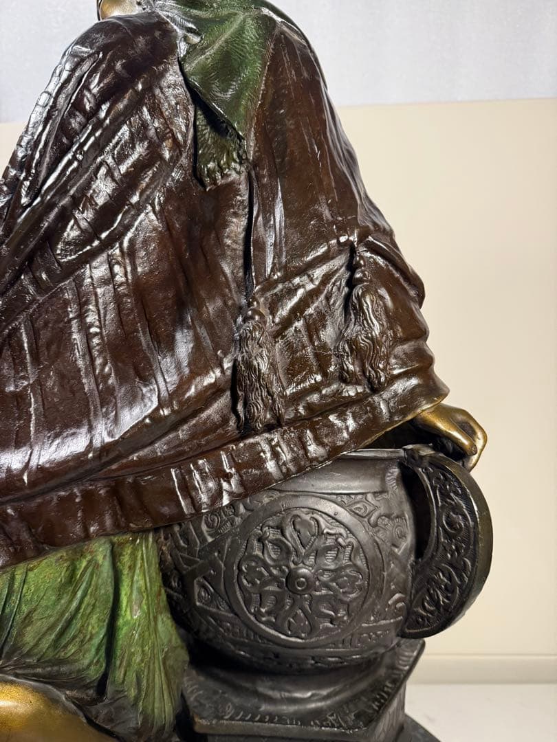 Arthur Waagen 《Arab Woman with Urn》H85cm