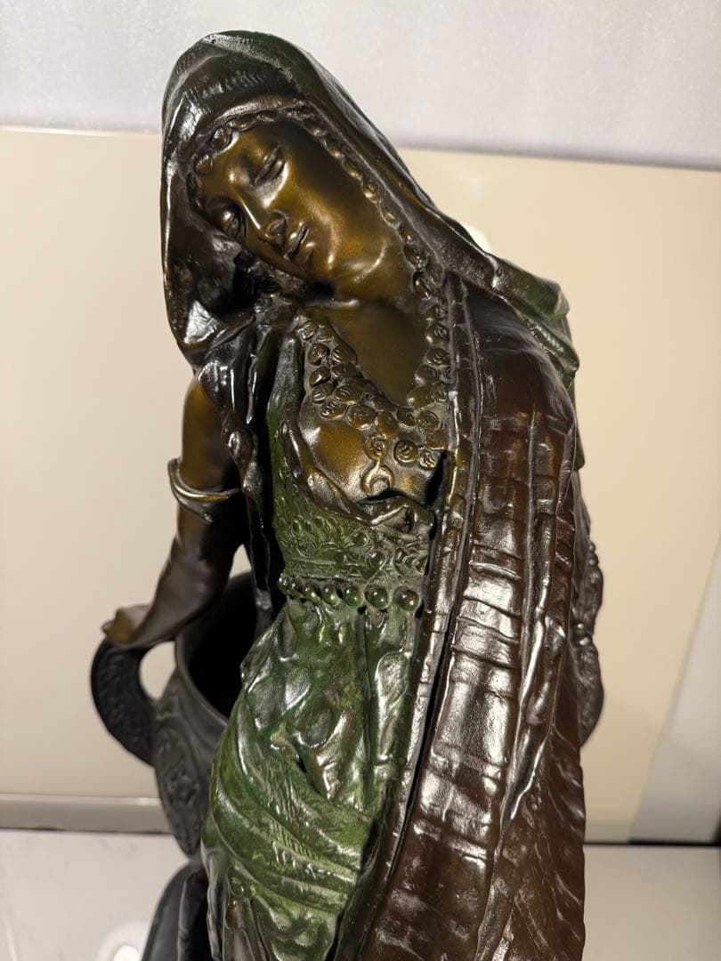 Arthur Waagen 《Arab Woman with Urn》H85cm