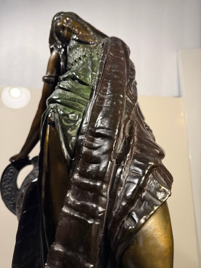 Arthur Waagen 《Arab Woman with Urn》H85cm