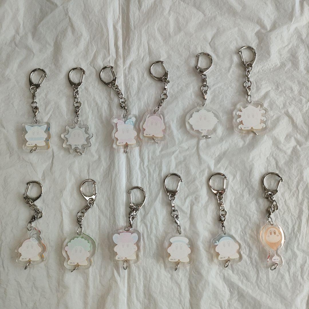 星のカービィ ワドルディコレクション つながるアクリルキーホルダー全１２種