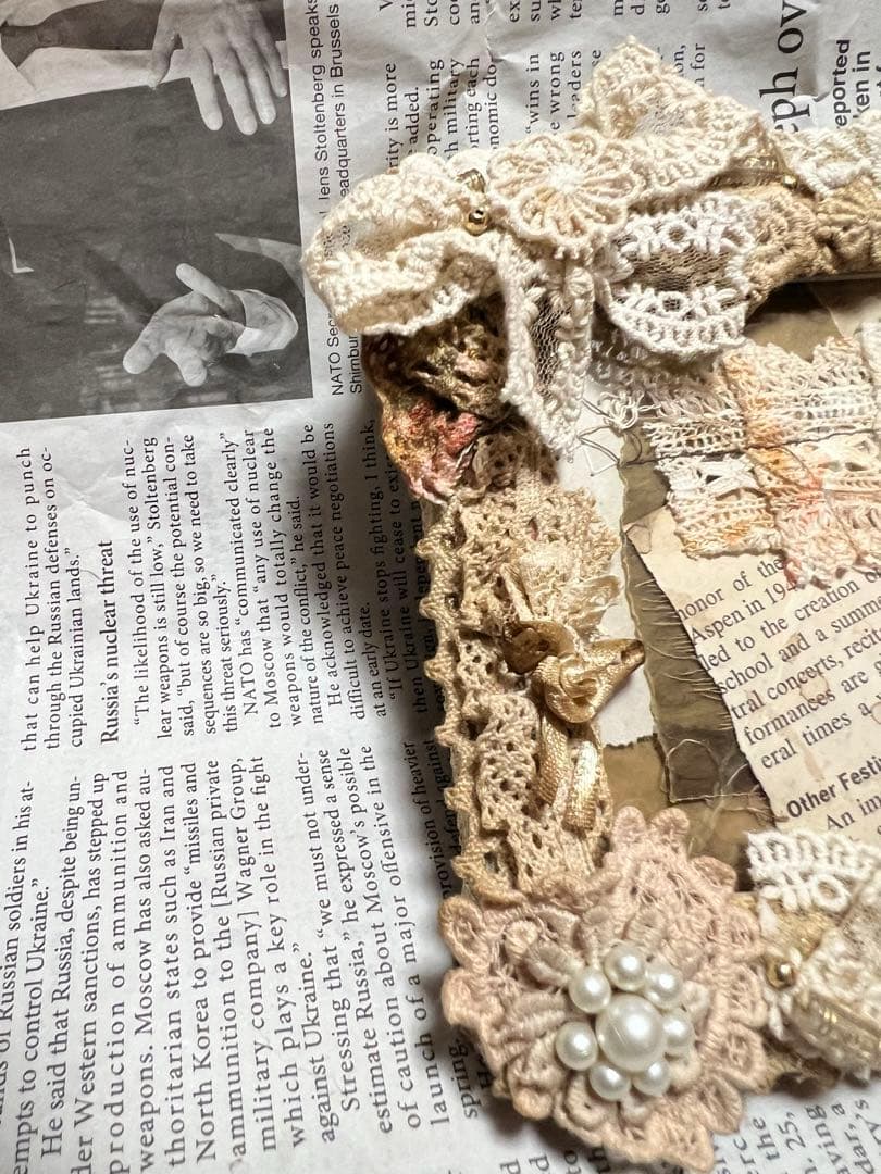 choco✿ᒼᑋªⁿෆ‪様♡コラージュ風✩.*˚フォトスタンド/フォトフレーム