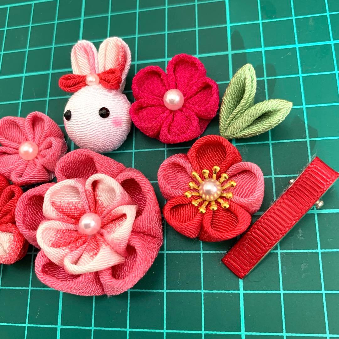 つまみ細工＊パーツ＊髪飾り＊七五三＊初正月＊初節句＊ひな祭り＊羽子板＊着物