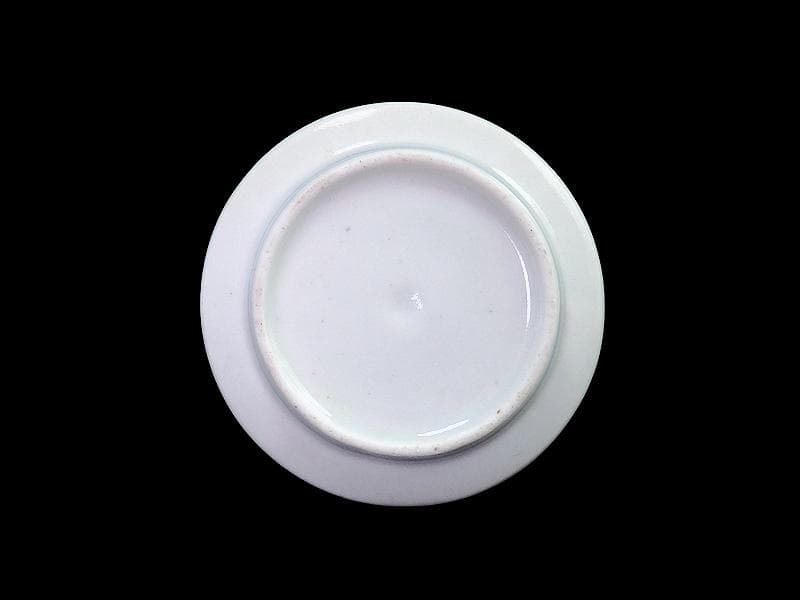 古伊万里　毘沙門亀甲紋に楼閣山水の図　猪口 のぞき　C371AS-fbua