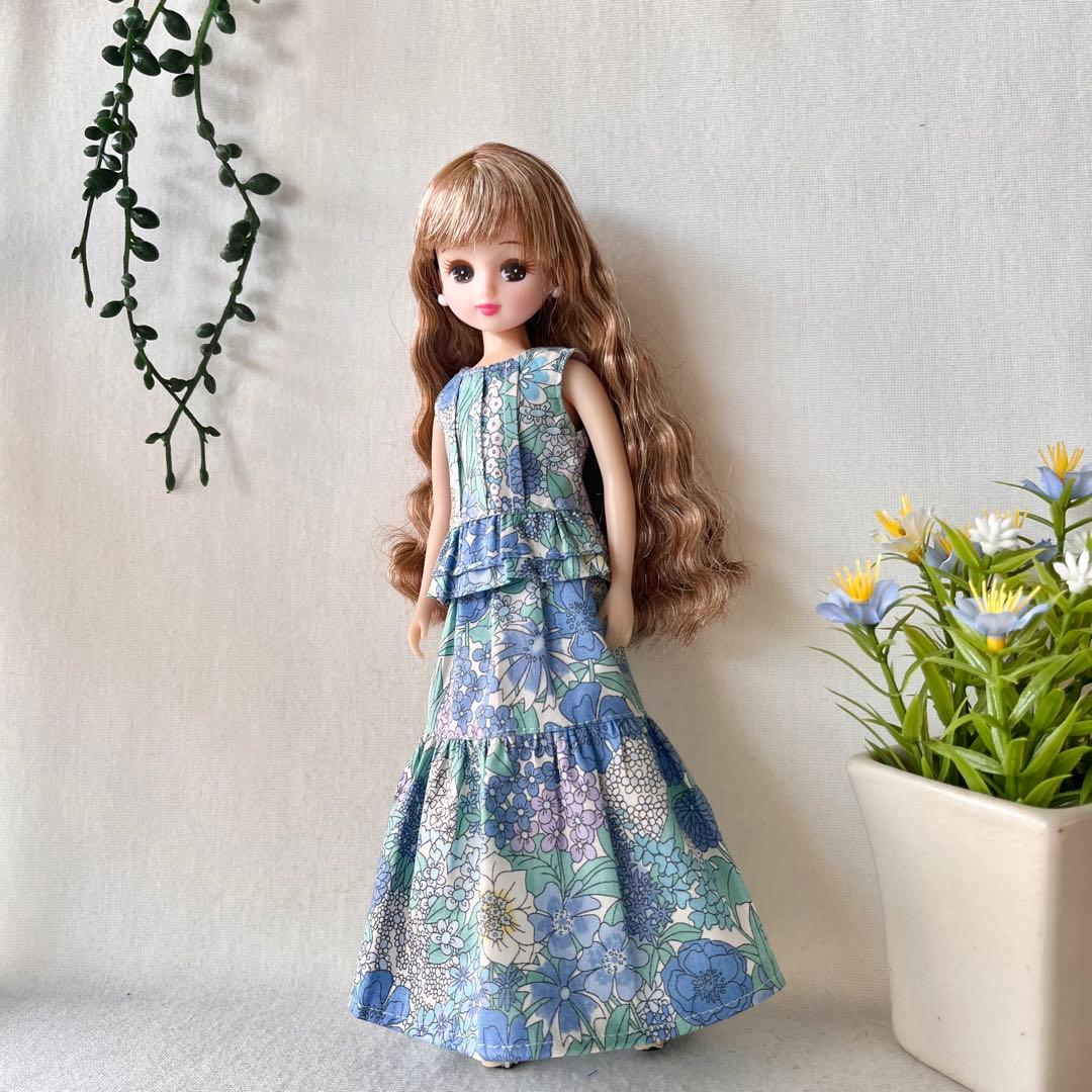 さくら　リカちゃんの服　ハンドメイド