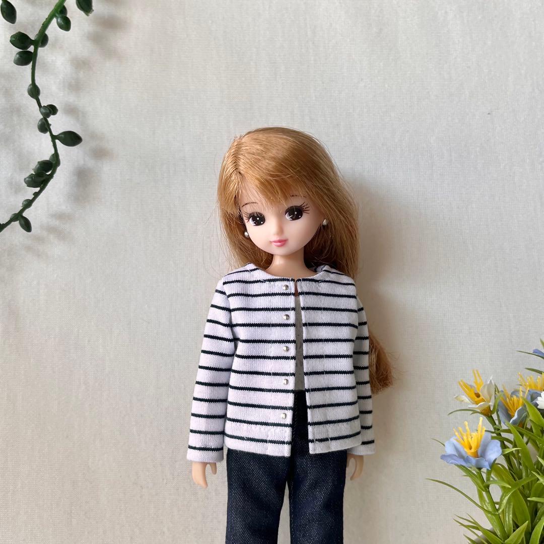 さくら　リカちゃんの服　ハンドメイド