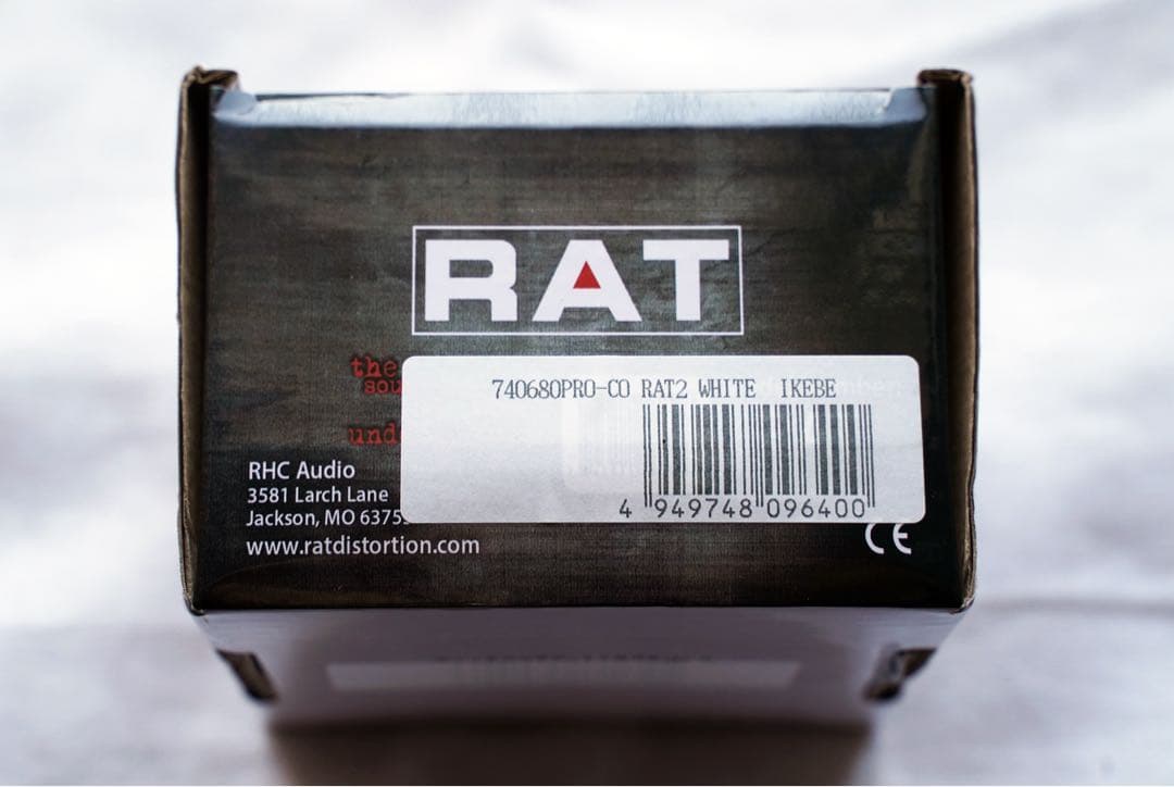 ギター Pro-co RAT2 WHITE IKEBE 40th Anniversary