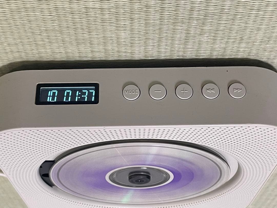 壁掛けcdプレーヤー 無印　動作確認済み　即日発送！