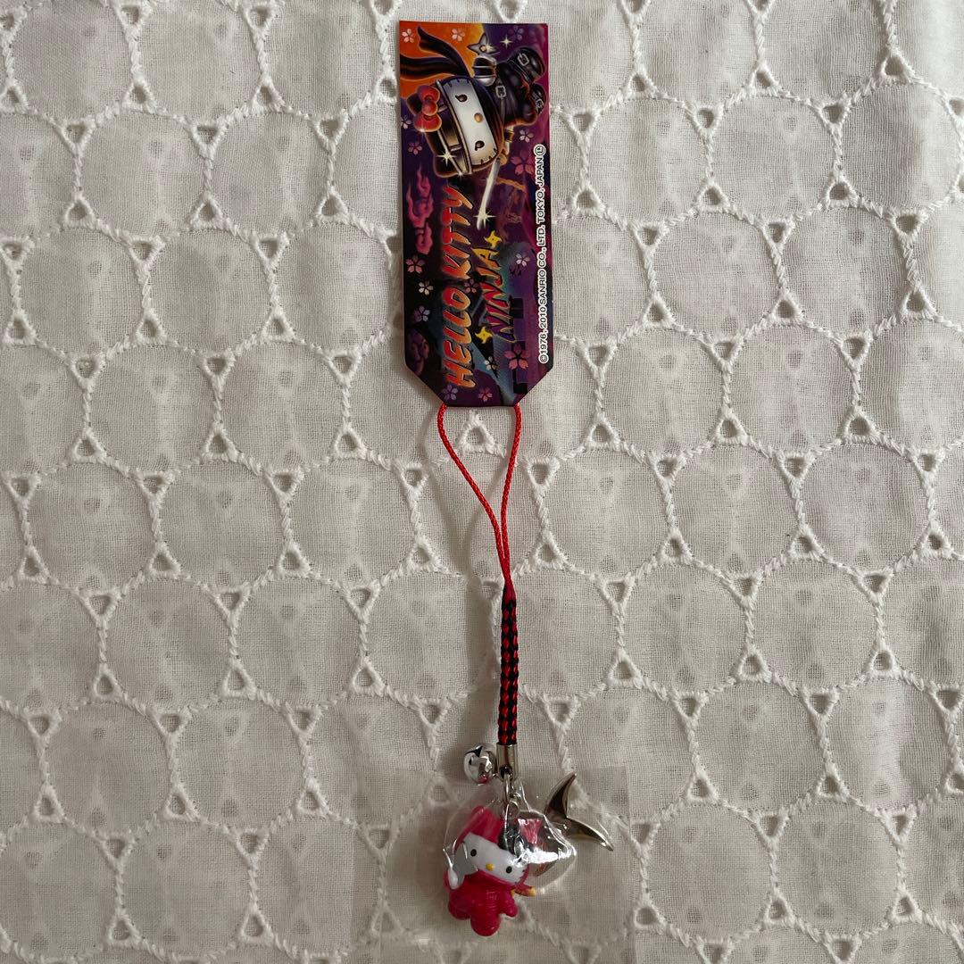 ハローキティ ストラップ 根付け 忍者 ご当地キティ