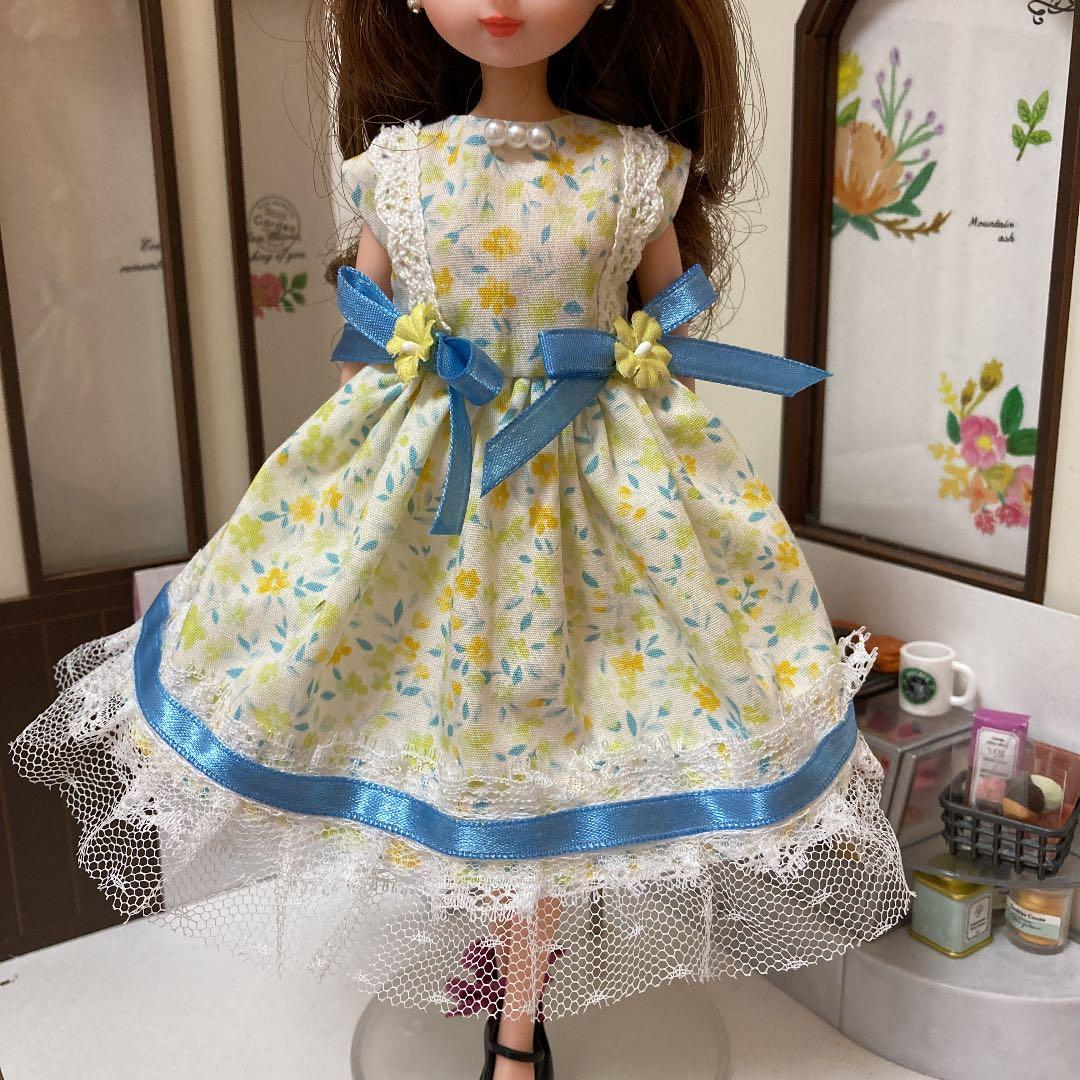 よぉこ様　リカちゃん 服 花冠付き♡ハンドメイド876番