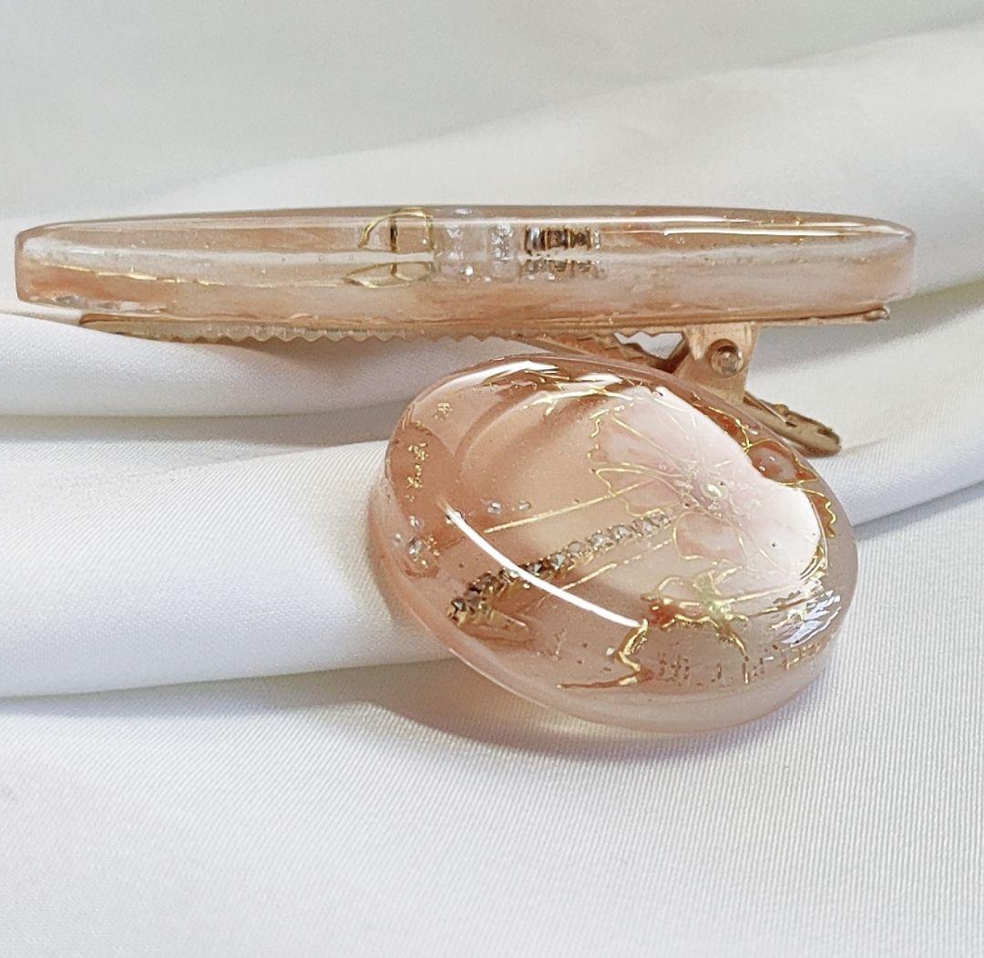 [ No. 070 ]レジン໒꒱· ゜花 ヘアゴム ヘアクリップ   セット