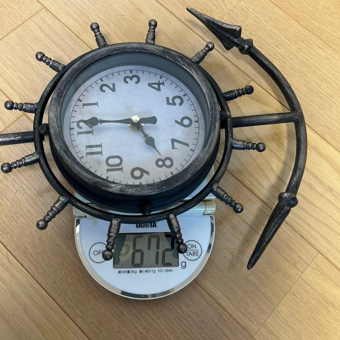 アンティーク　イカリ　置き型時計