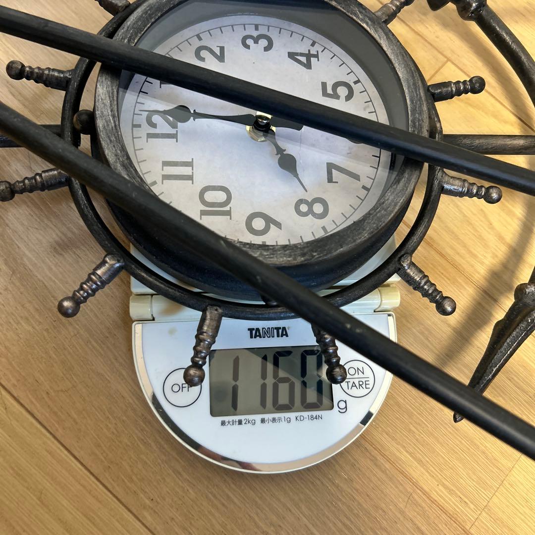 アンティーク　イカリ　置き型時計