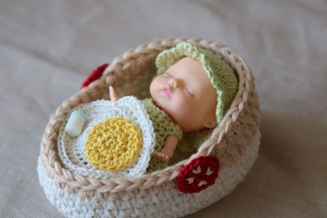 ハンドメイド スリーピングベイビー サンドイッチセット