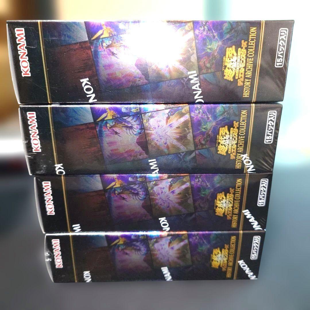 遊戯王‼️　シュリンク付きヒストリーアーカイブコレクション10BOXまとめ売り