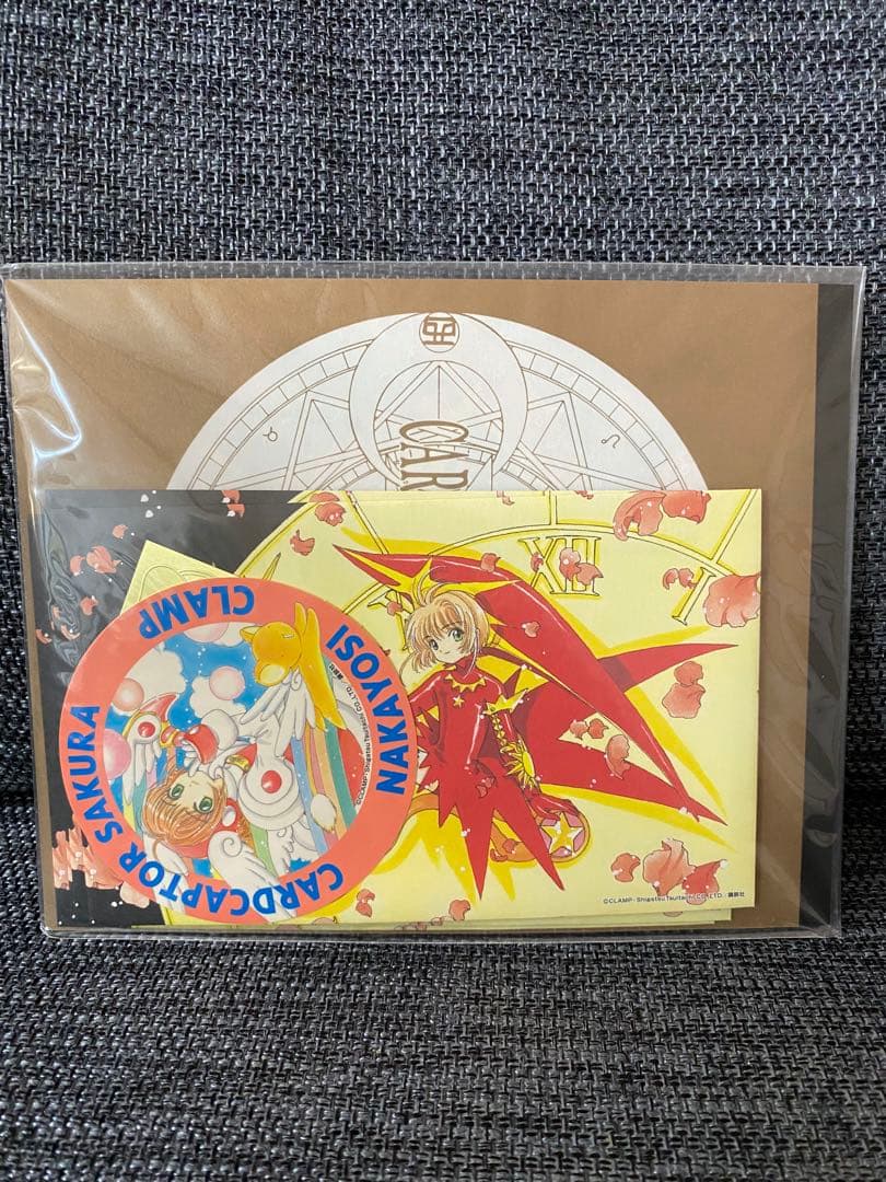 カードキャプターさくら20周年記念　クリアファイル&レターセット&ステッカー