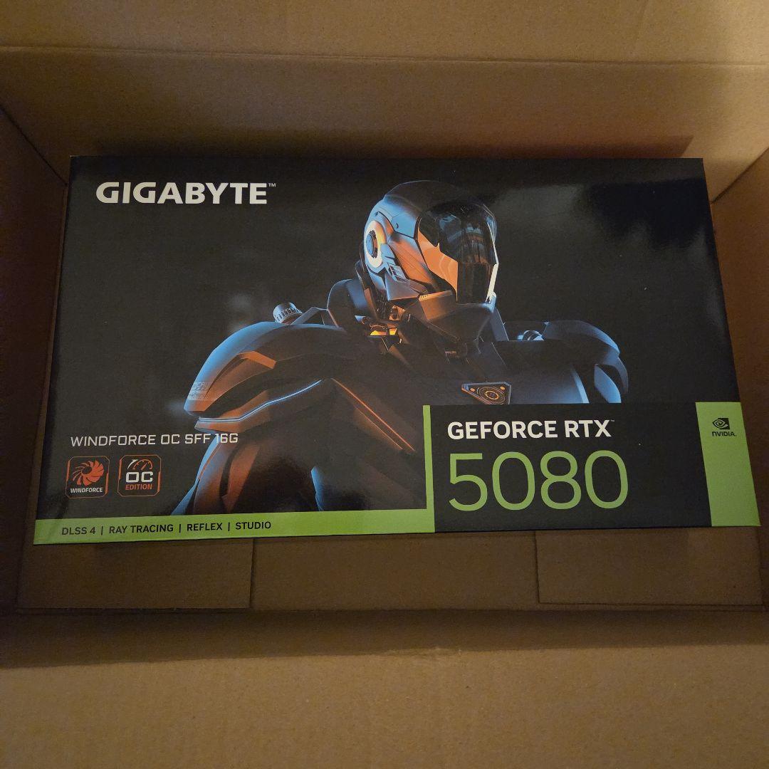グラフィックボード・グラボ・ビデオカード GIGABYTE GEFORCE RTX 5080 WINDFORCE