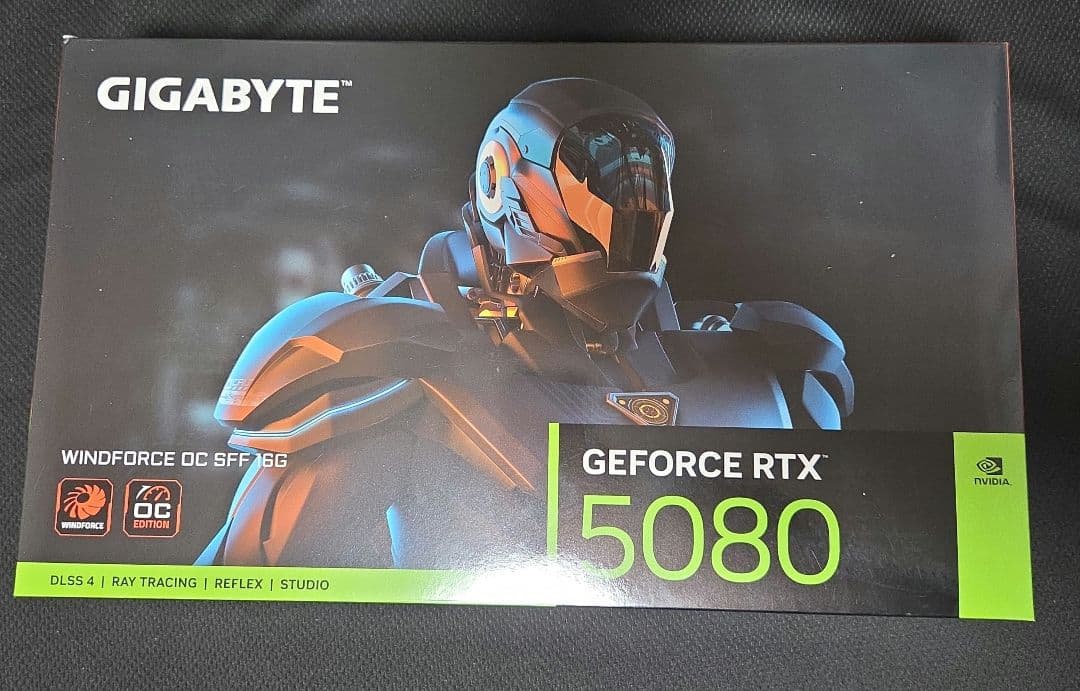 グラフィックボード・グラボ・ビデオカード GIGABYTE GEFORCE RTX 5080 WINDFORCE