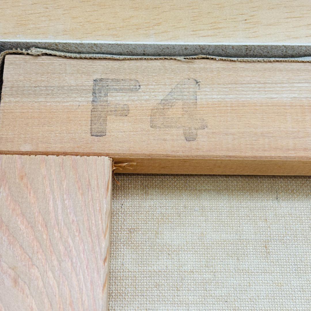 R. Rosini サイン入り 油彩画 花の静物 額装 F4号 インテリア