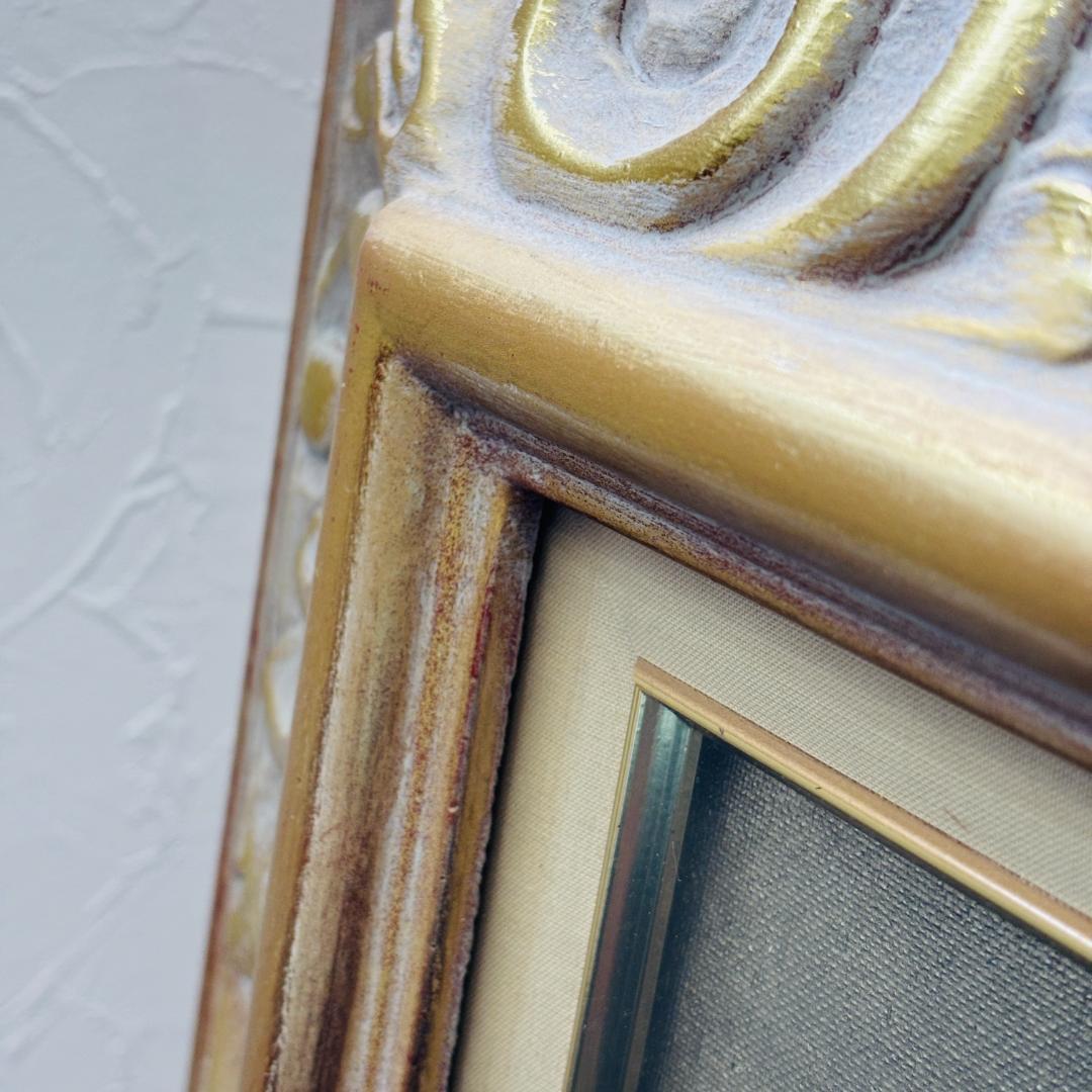 R. Rosini サイン入り 油彩画 花の静物 額装 F4号 インテリア