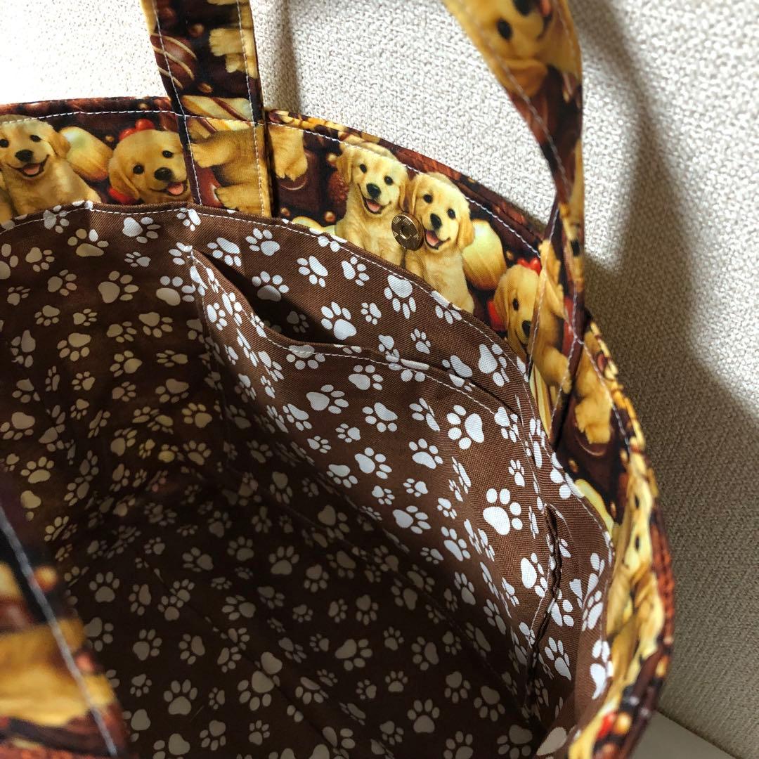トートバッグ　ゴールデンレトリバー