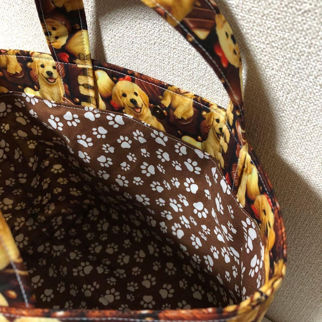 トートバッグ　ゴールデンレトリバー