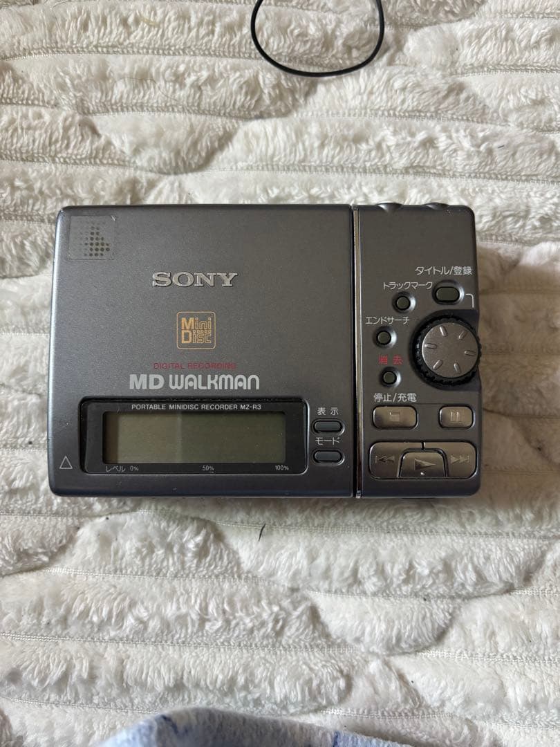 SONY MD-WALKMAN MZ-R3 ポータブルMDレコーダー[ジャンク]