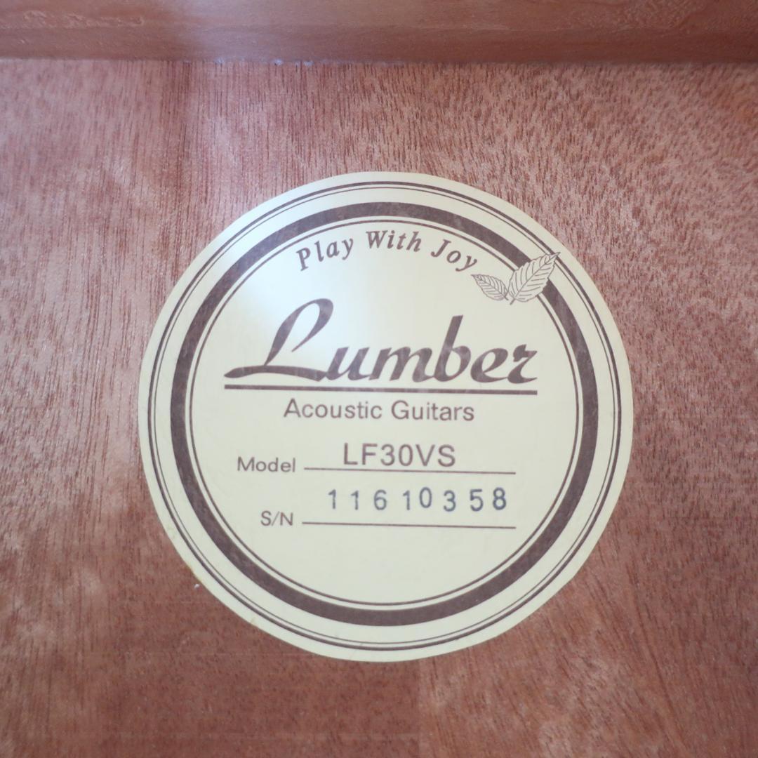 コニー様用 Lumber LF30 VS アコースティックギター 純正ケース付