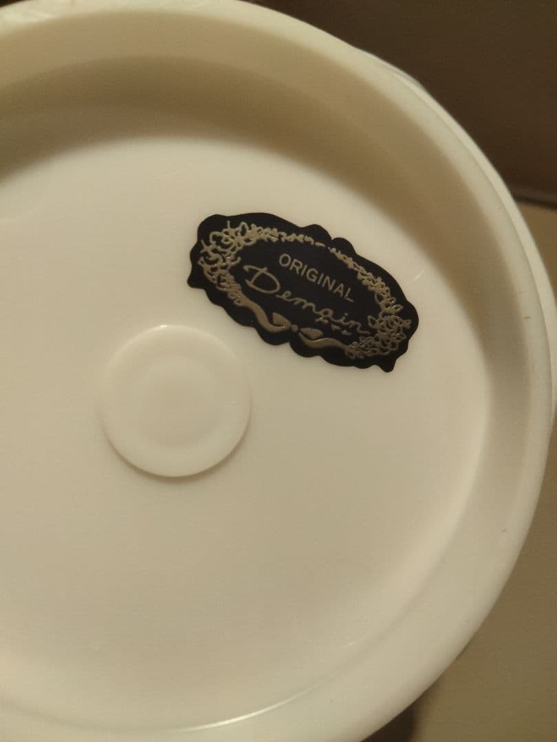 磁器demain ドマン貴婦人磁器人形イタリア製高級感あり+ドマンオルゴール人形