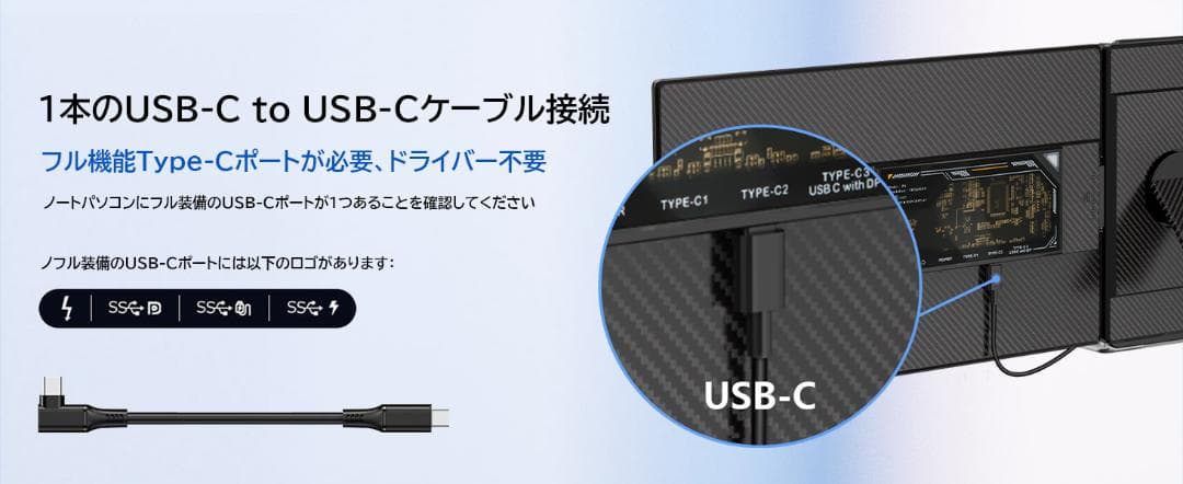 麻*紀様 P5 デュアルモニター 15.6インチ イ FHD 1080P ディス
