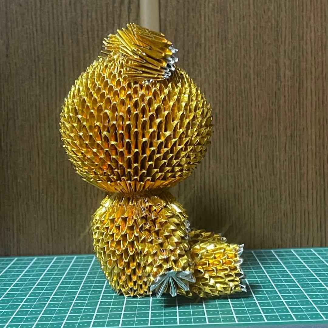 3D手芸折り紙クマ