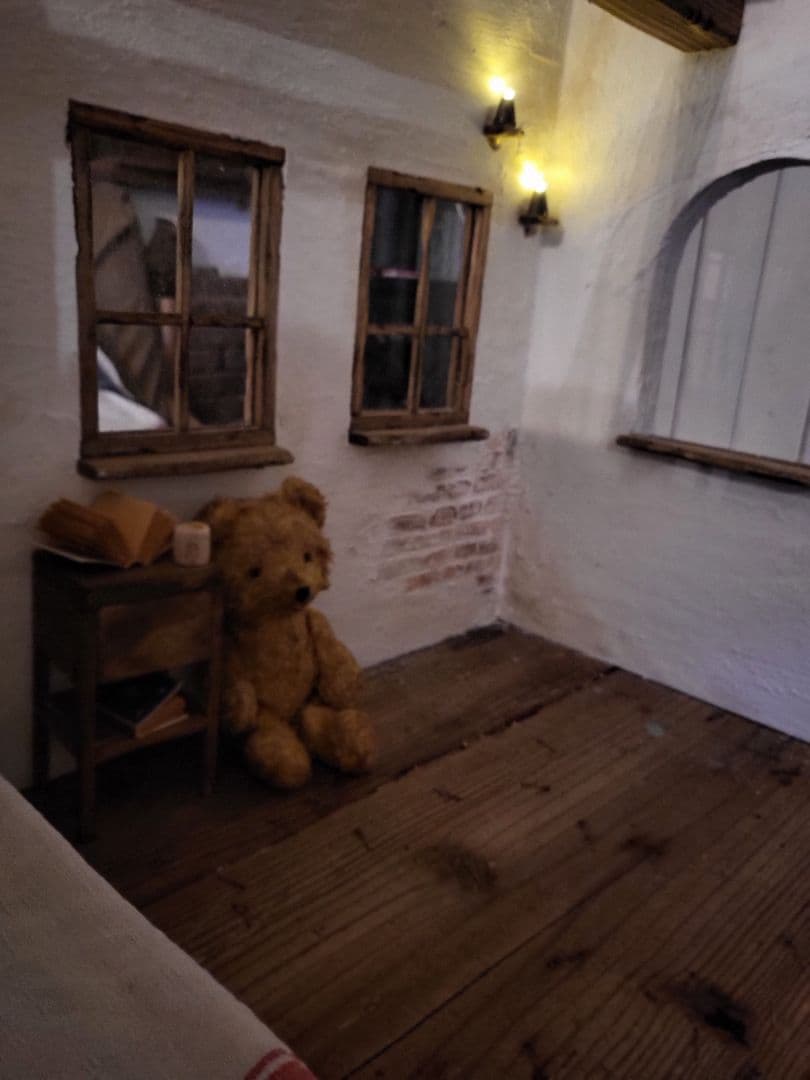 背景ボード　ミニチュアハウス　ドールハウス　アンティーク　ブライス　1/6サイズ