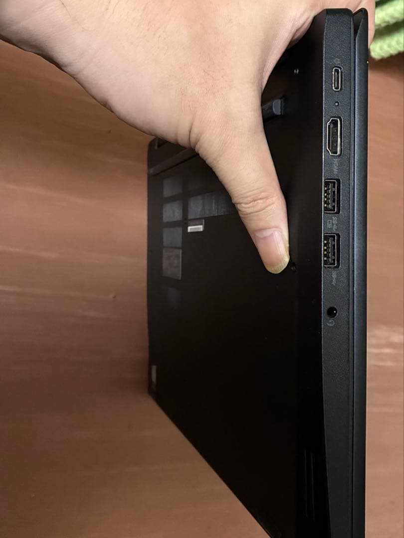 Windowsノート本体 Lenovo ThinkPad E595 Ryzen5 3500U 16GB