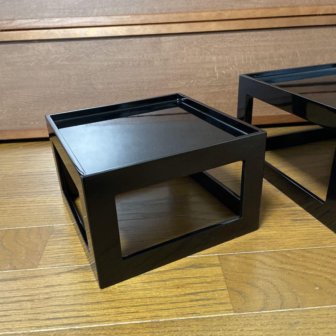 **稀少品“”紀州塗　高級漆器　三段収納膳