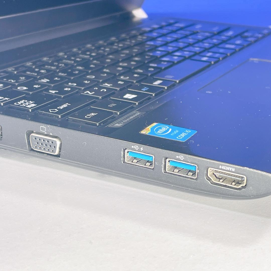 即利用OK！小型軽量カメラ付ノートパソコン✨Windows11✨快適SSD✨東芝