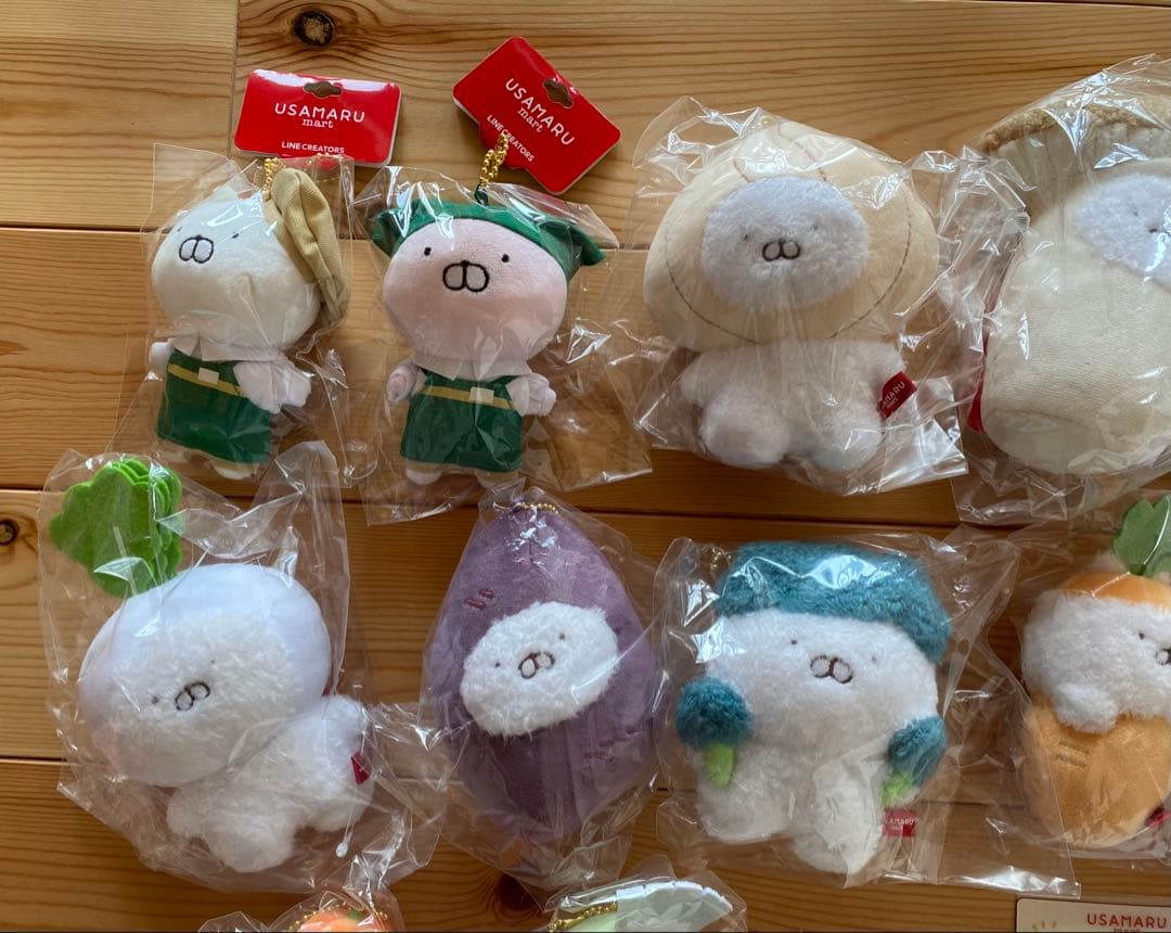 【新品】うさまる　マスコット　ぬいぐるみ　うさまるマート　うさまらーカード