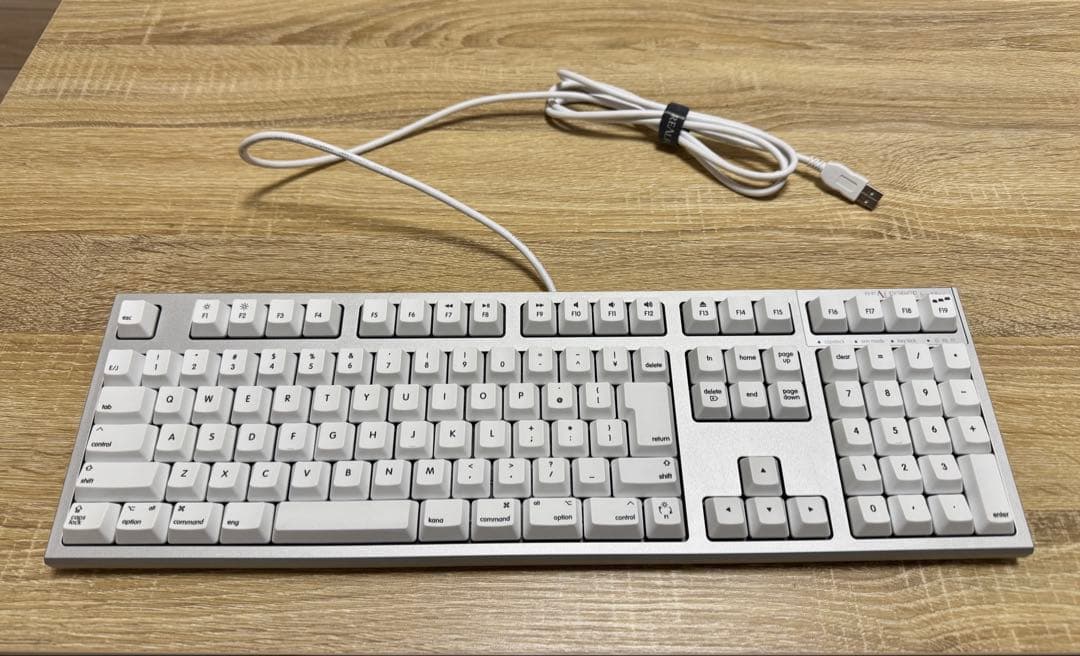 【美品】キーボード REALFORCE for Mac R2SA-JP3M-WH