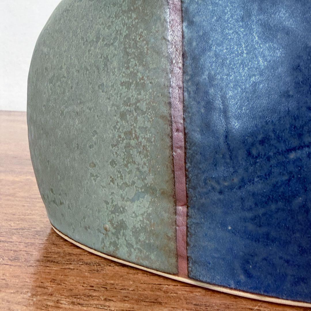 【ドイツ Studio pottery 花瓶 】ヴィンテージ 419
