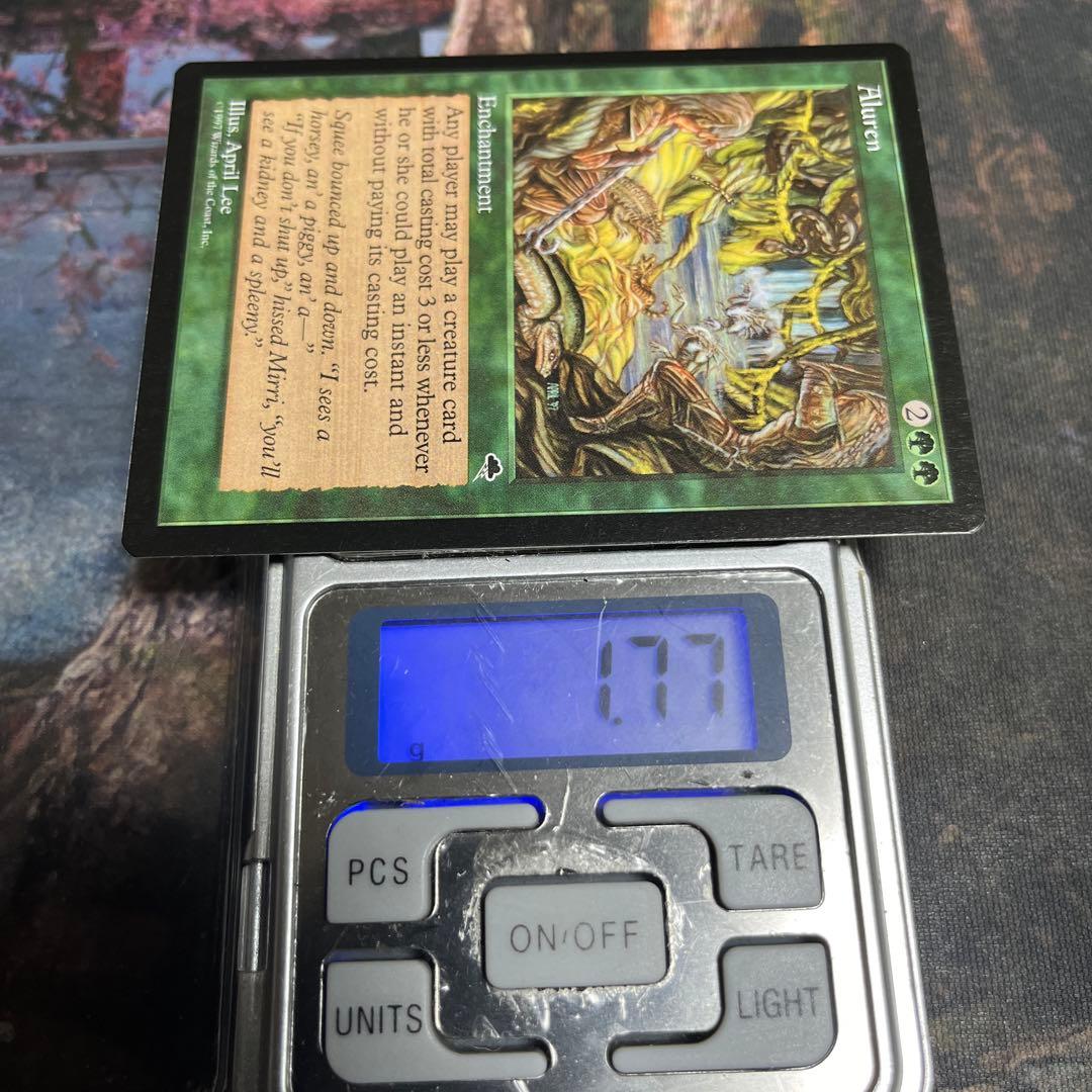 MTG 魔の魅惑　Aluren 英語