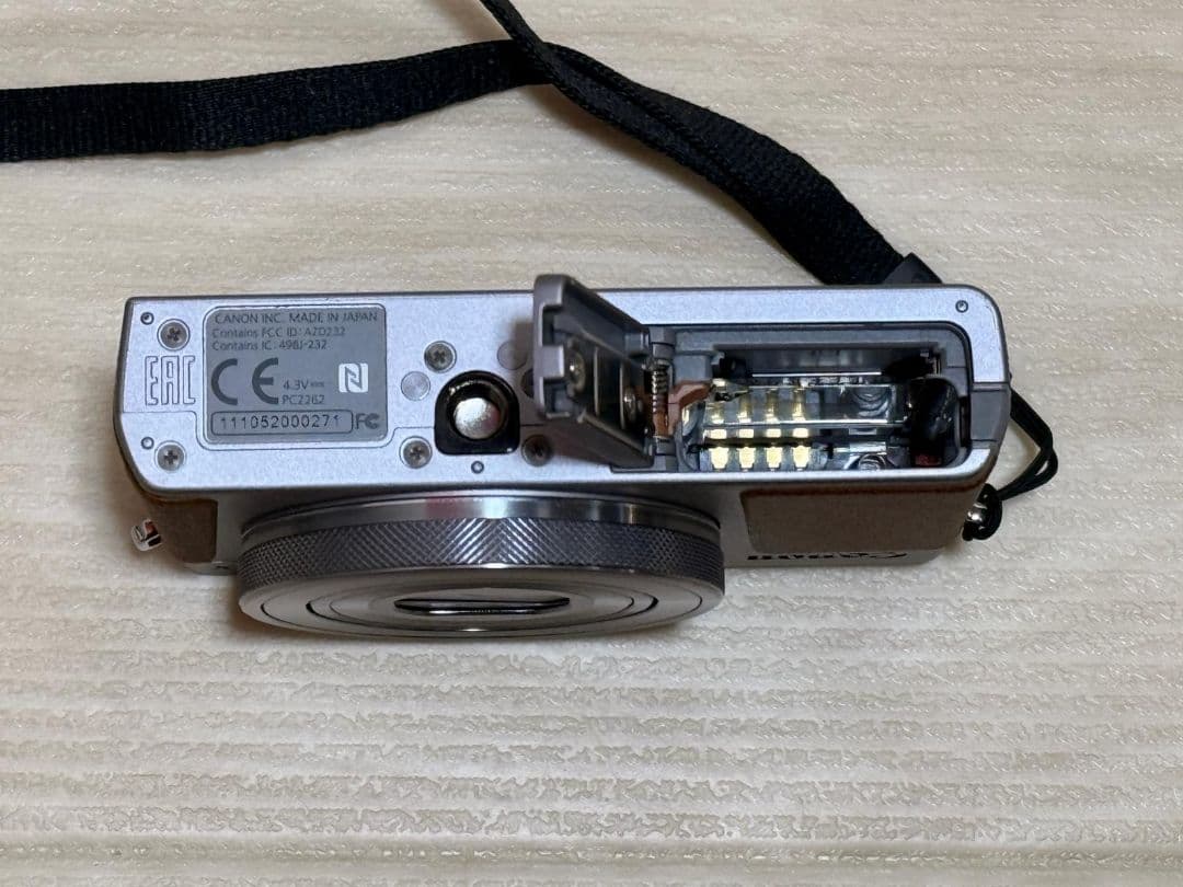 Canon G9 X PC2262 デジタルカメラ バッテリーなし