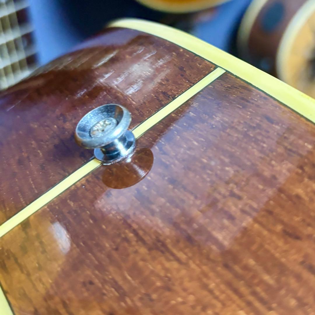 【超美品低弦高】エレアコ　cooder by takamine 本革ストラップ付