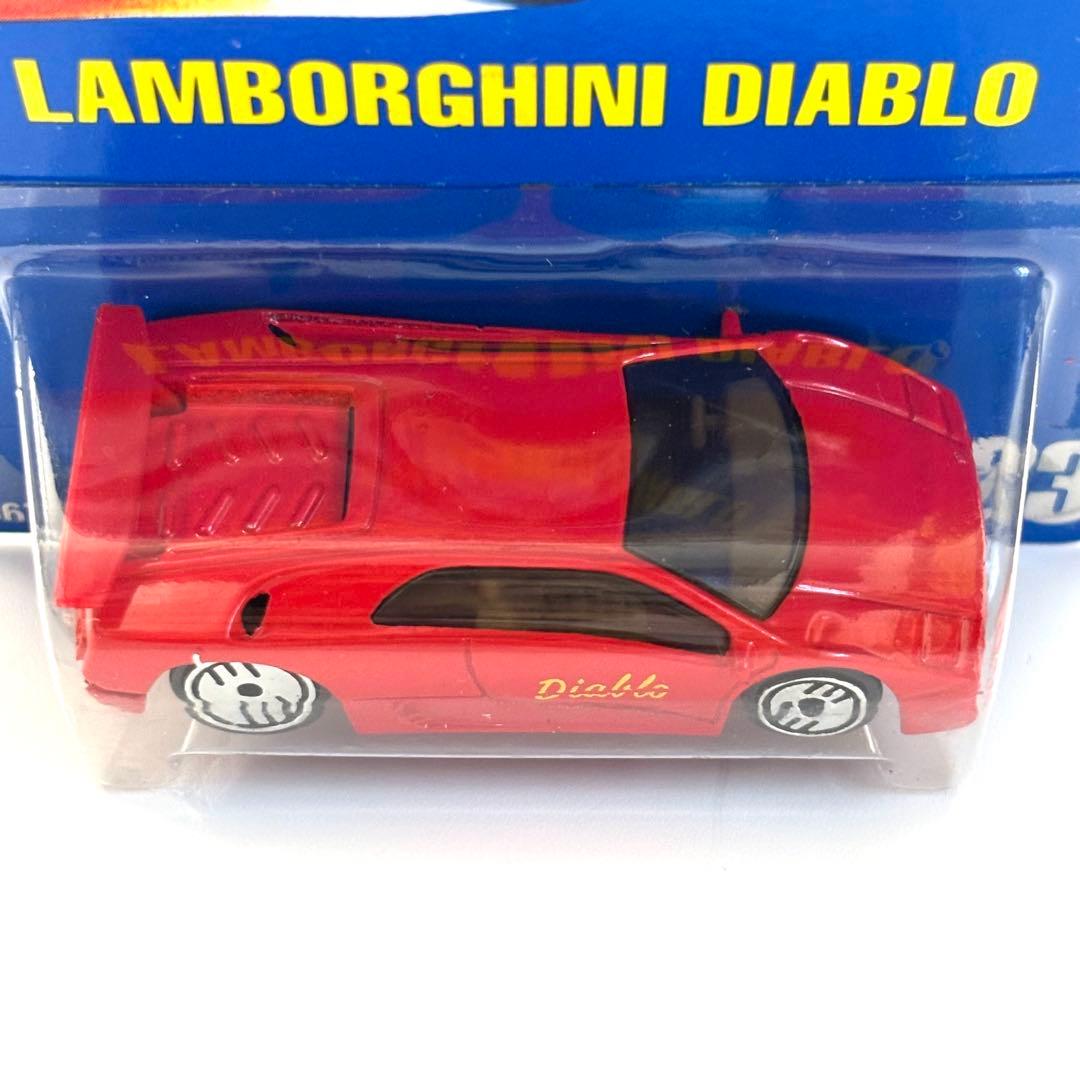 【未開封】Hot Wheels Lamborghini Diablo レッド