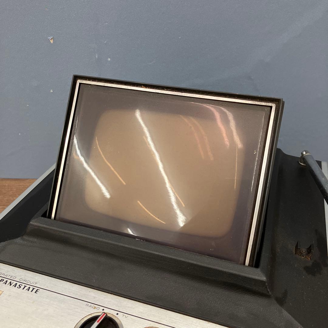 C-5 ジャンク品 希少 当時物 ナショナル トランジスタ テレビ ポータブル