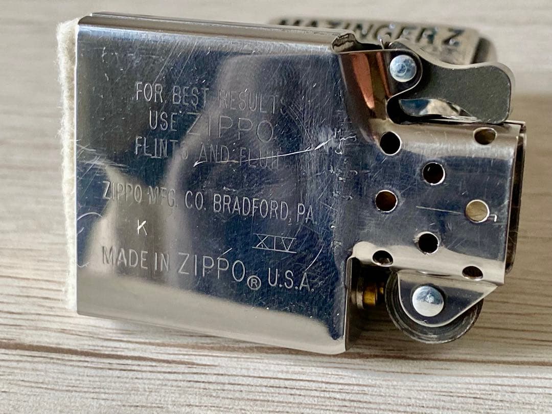 [希少品] Zippo MAZINGER Z 限定版ライター