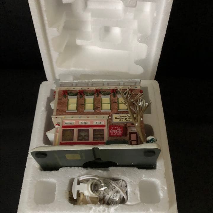 ビンテージ★コカコーラ ホリデー ビレッジ ジョイズ ベーカリー★クリスマス
