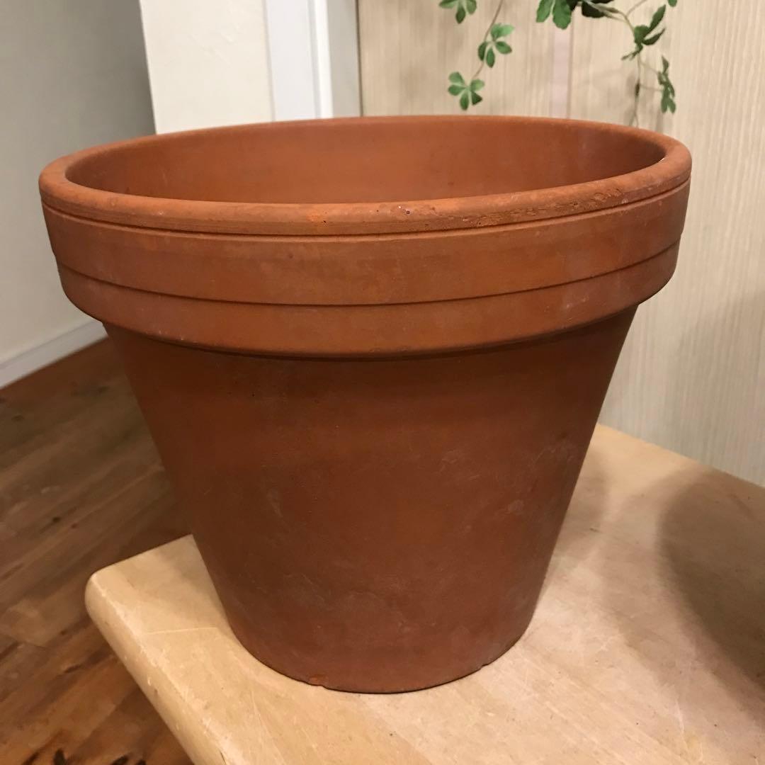 3個テラコッタ鉢　植木鉢　寄せ植えガーデン雑貨ガーデニング