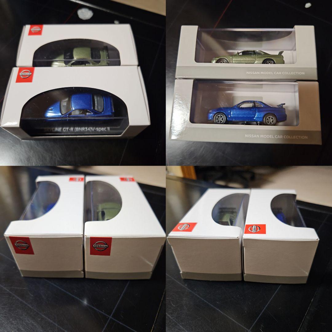 スカイライン GT-R R34 リミテッドコレクション ＋ミニカー4種