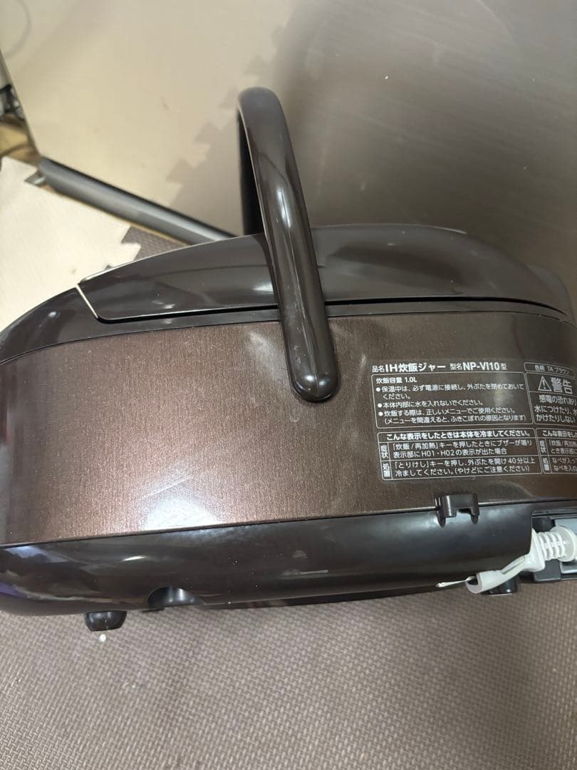 ZOJIRUSHI NP-VI10 炊飯器 象印 5.5合炊き-2020年製