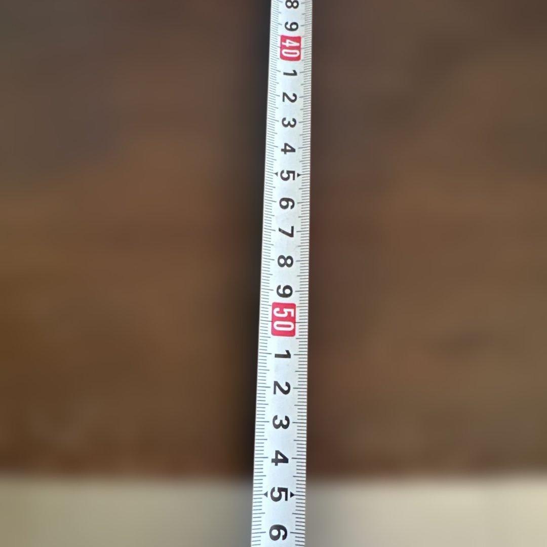 折りたたみ　木製四角形テーブル 茶色 傷あり